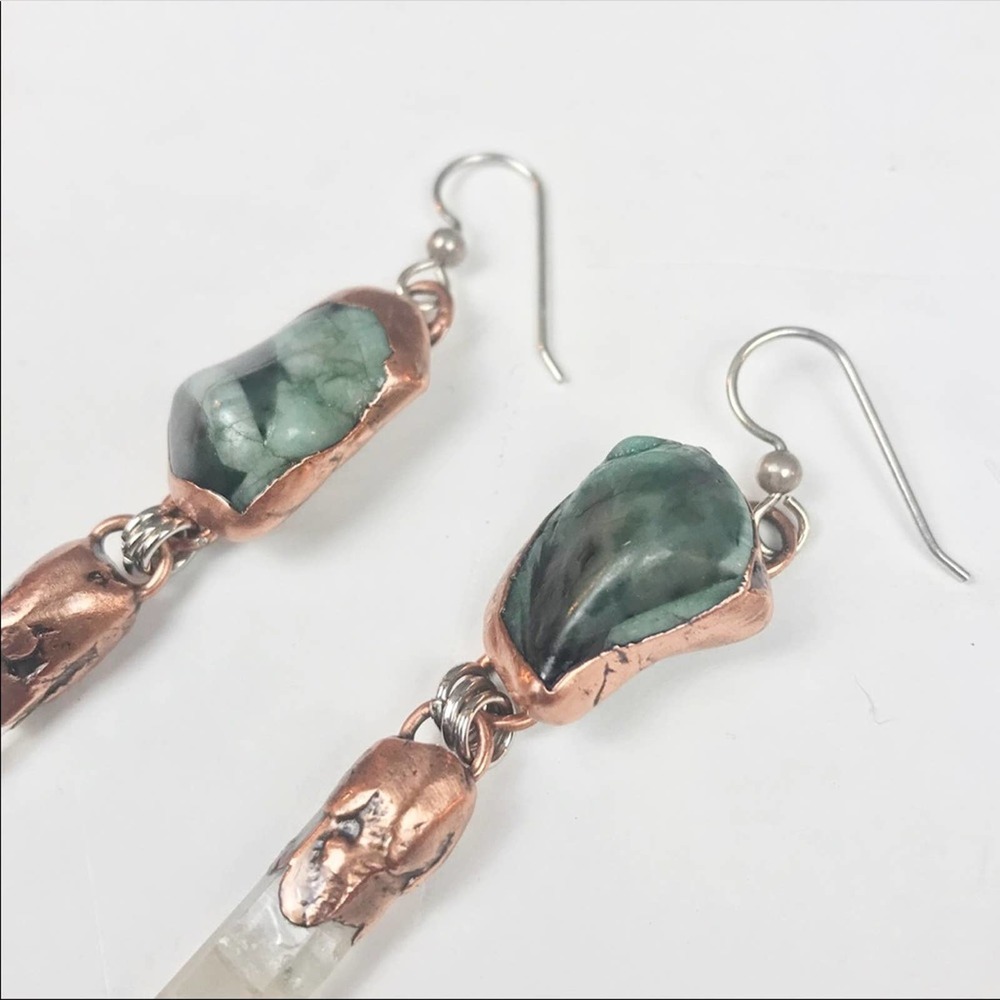 NEW Free People Anchor Stone Earrings - Picture 7 of 11